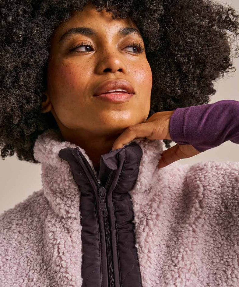 Bam2331 73 Zero Boxy Fleece Gilet Dusk Bam Clothing 5