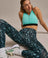 Bam2366 Enduro Zip Front Crop Top Green Bam Clothing 1