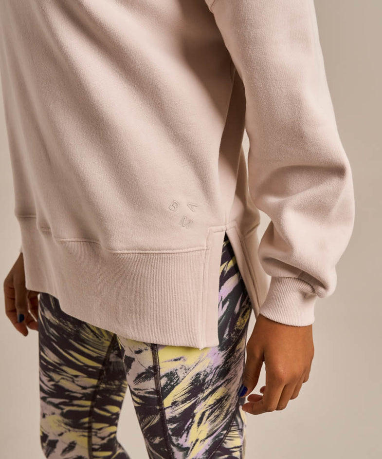 Bam2406 Funnel Sweat Oyster Bam Clothing 5