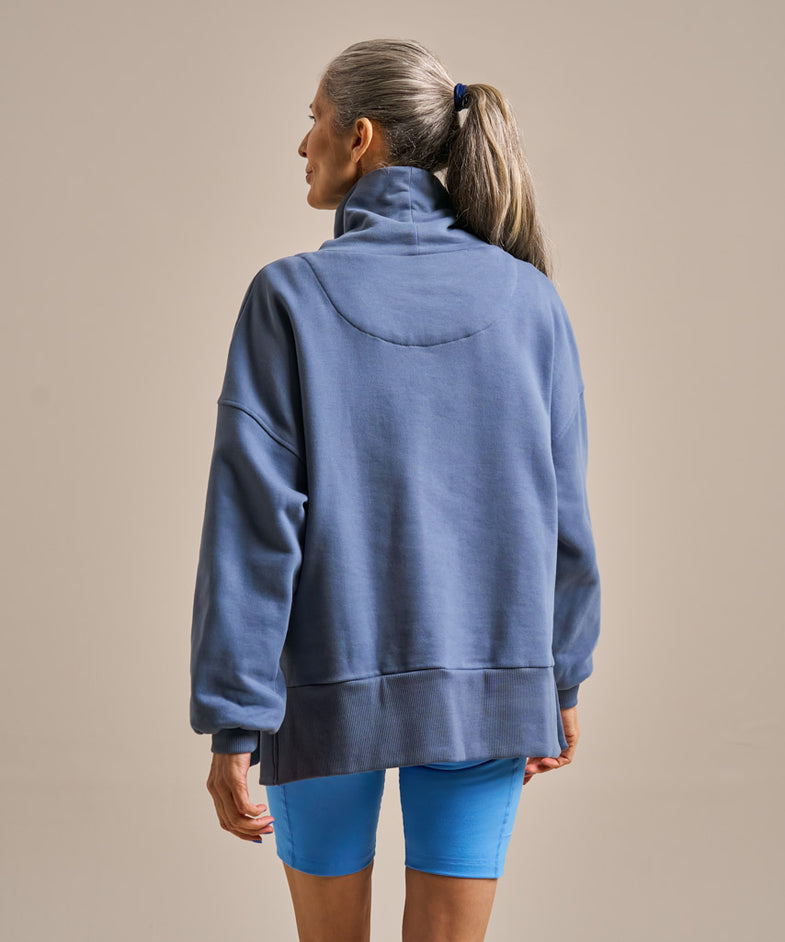 Bam2406 Funnel Sweat Turtle Dove Bam Clothing 4