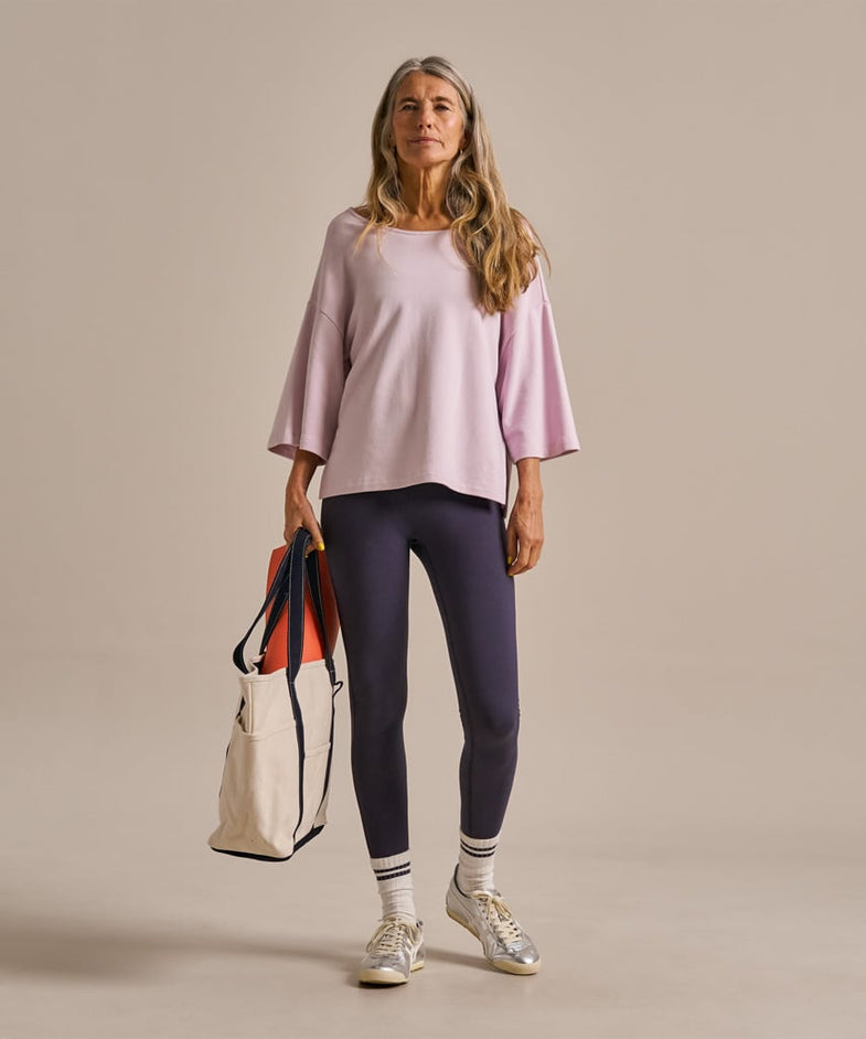 Bam2429 Mallea 7 8th Leggings Mink Grey Bam Clothing 7