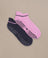 Bam2443 Pilates Grip Short Socks Orchid Bam Clothing 1