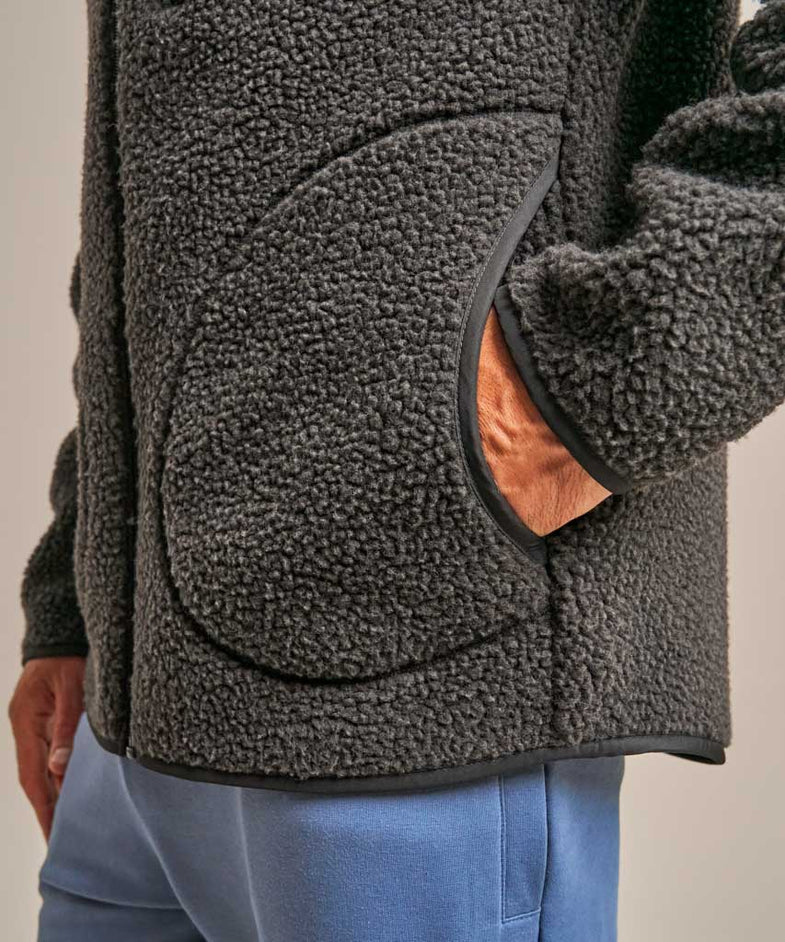 Bam2468 All Season Fleece Washed Black Clothing 6