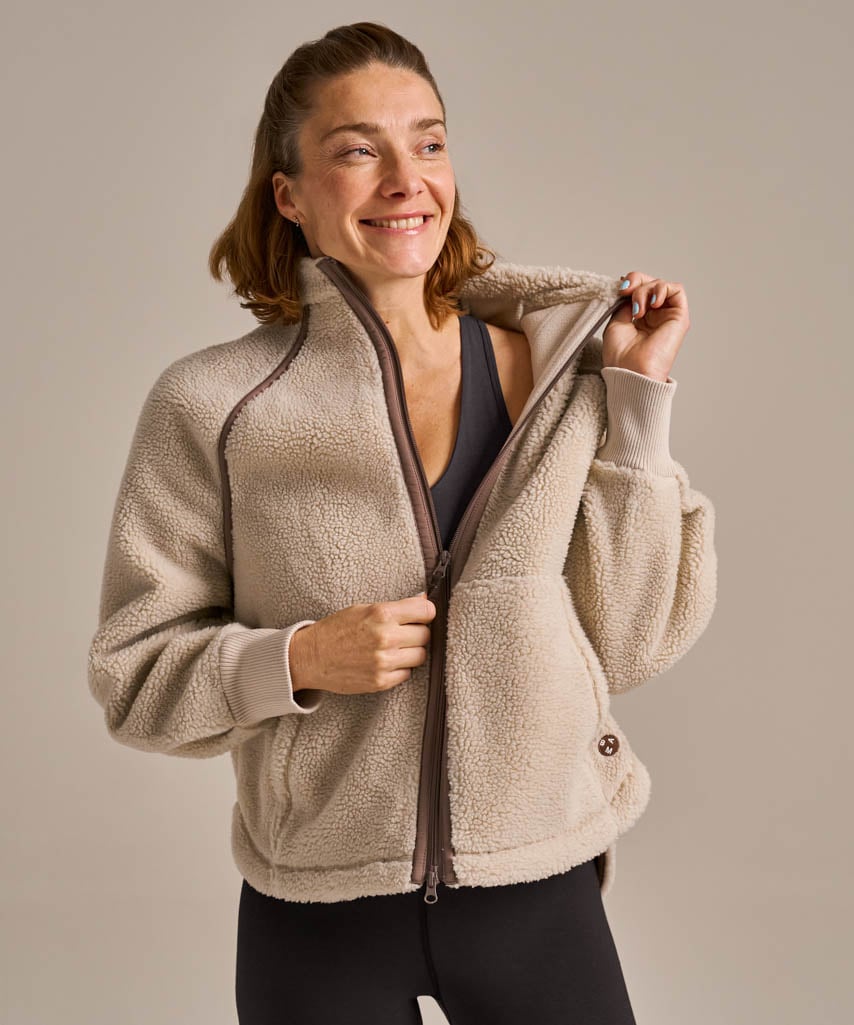 73 Zero Full Zip Fleece Oat