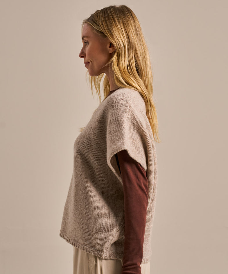Bam2483 V Cool Down Top Oat Bam Clothing 3