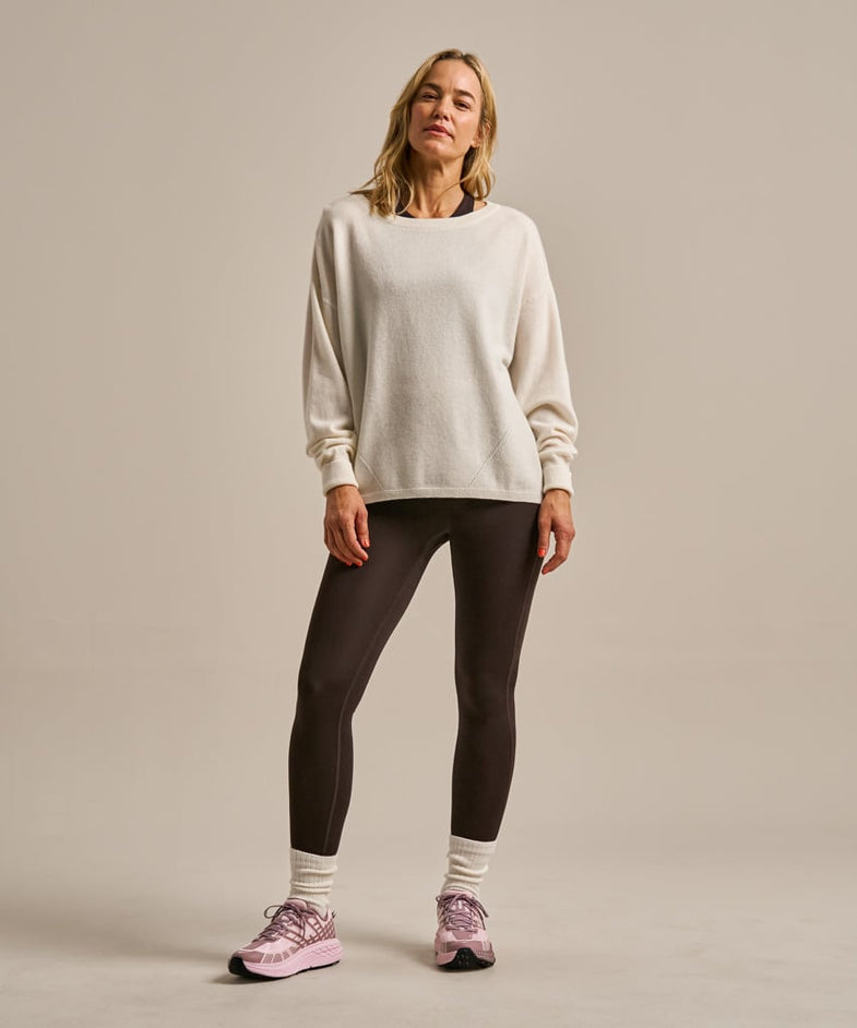 Bam2484 Scoop Neck Cooling Knit Winter White Clothing 1