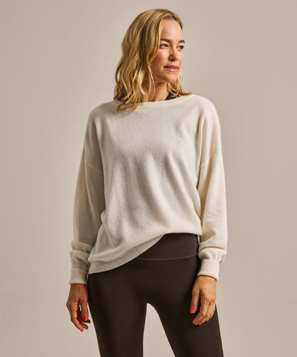 Bam2484 Scoop Neck Cooling Knit Winter White Clothing 2