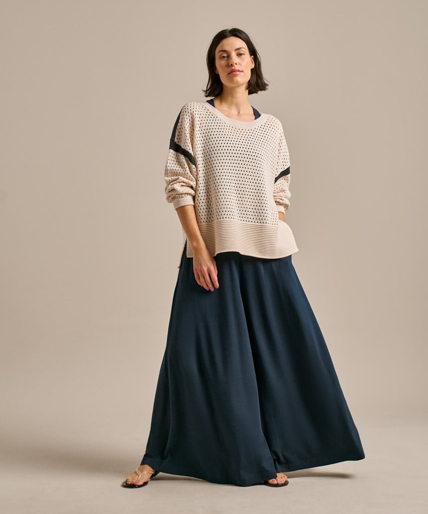 Open Stitch Layering Knit