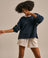 Bam2486 Open Stitch Layer Knit Mariner Navy Bam Clothing 1