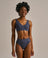 Bam2498 Seamless High Leg Brief Storm Navy Bam Clothing 1