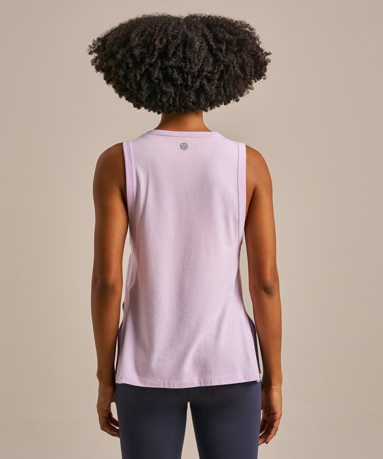 Bam2519 Power Longline Tank Lavender Blush Bam Clothing 4