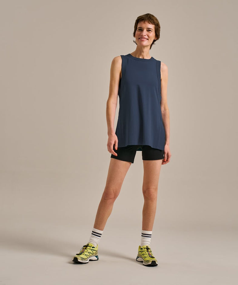 Bam2519 Power Longline Tank Mariner Navy Bam Clothing 6