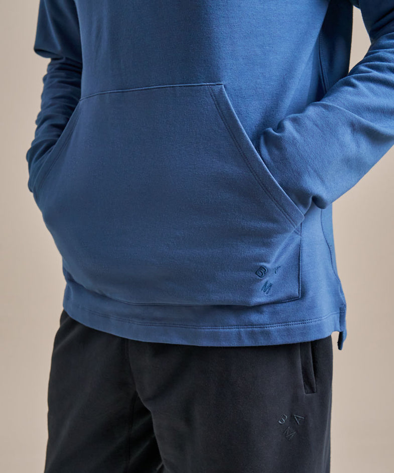 Bam2536 Yoga Hoody Denim Blue Bam Clothing 6