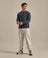 Bam2539 Crew Neck Sweat Storm Navy Bam Clothing 1