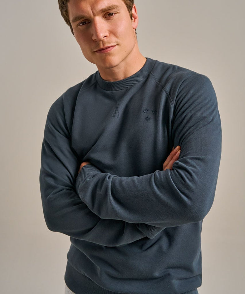 Bam2539 Crew Neck Sweat Storm Navy Bam Clothing 5