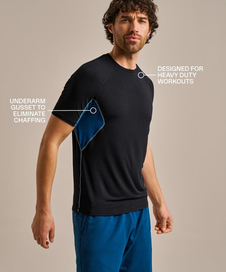 Bam2540 Novea Training Top Black Mens Bam Clothing