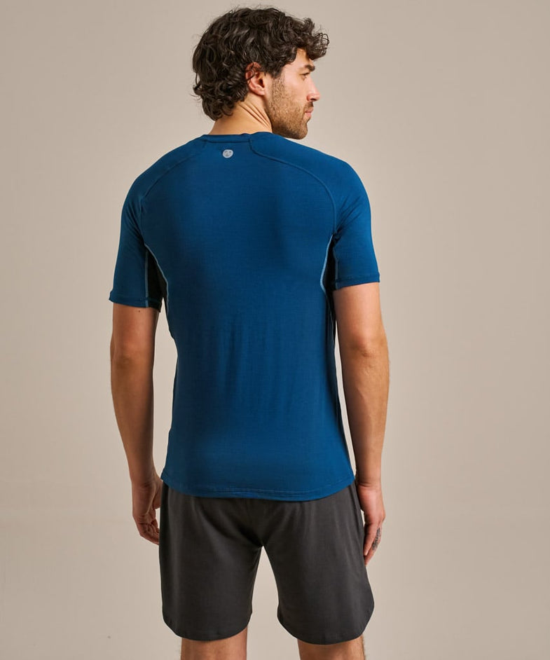 Bam2540 Training Tshirt Ocean Teal Black Stitch Bam Clothing 4
