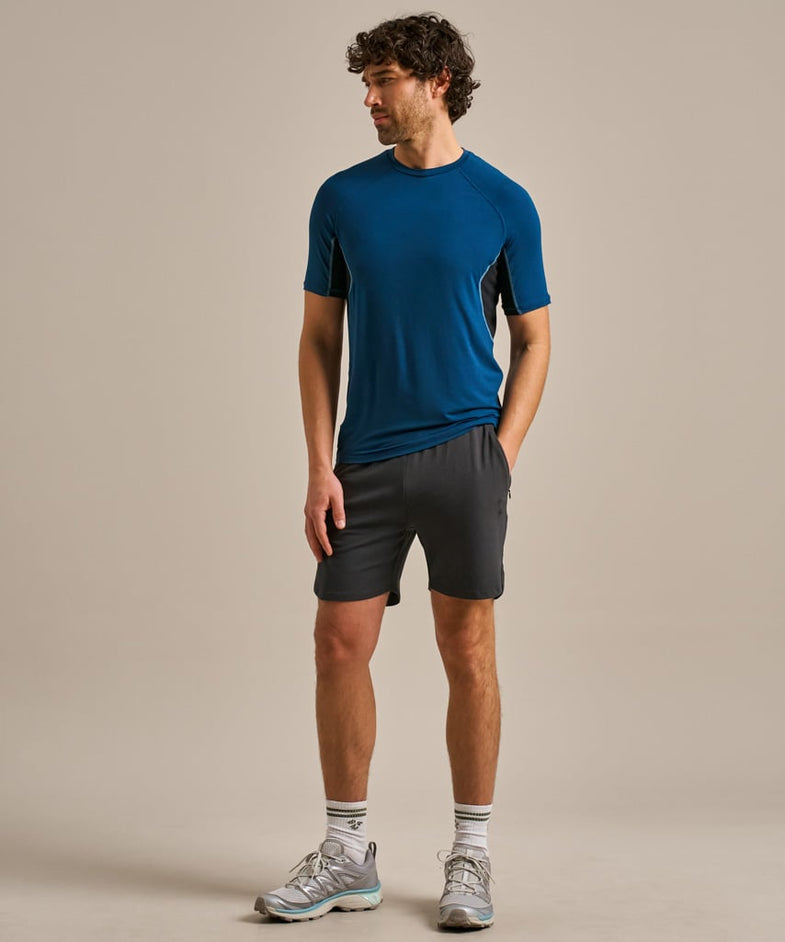 Bam2540 Training Tshirt Ocean Teal Black Stitch Bam Clothing 7