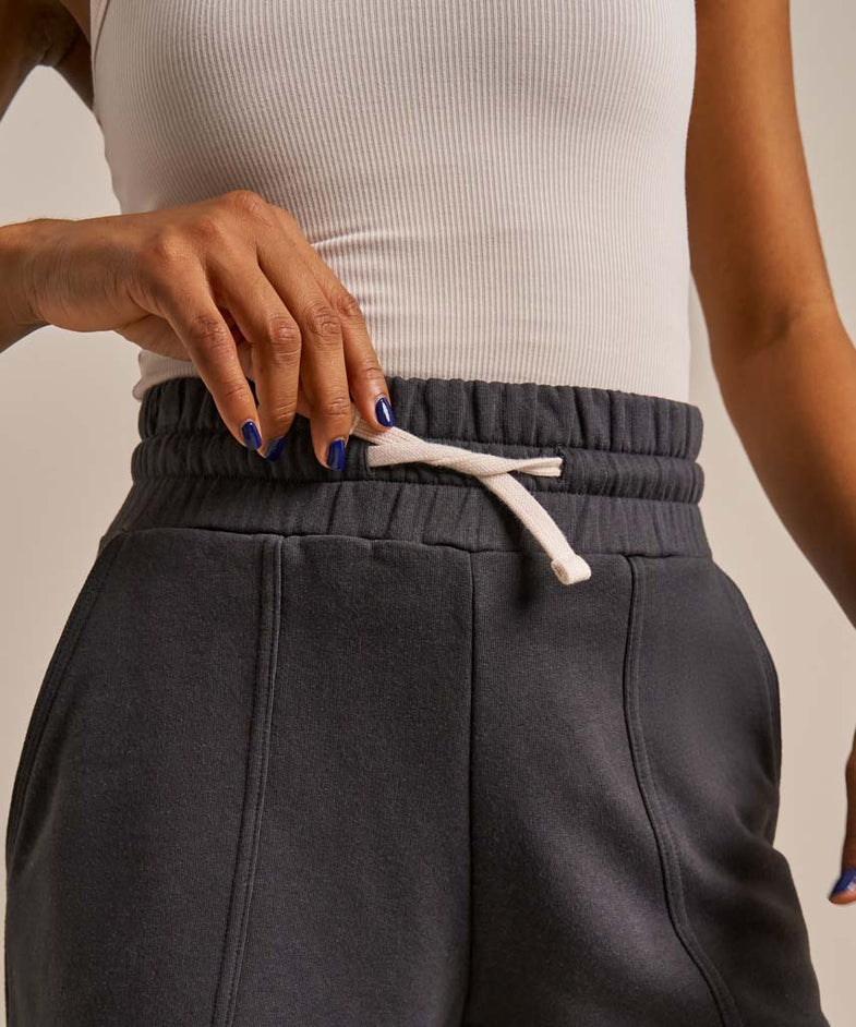 Bam2550 After Class Sweat Shorts Washed Black Bam Clothing 5