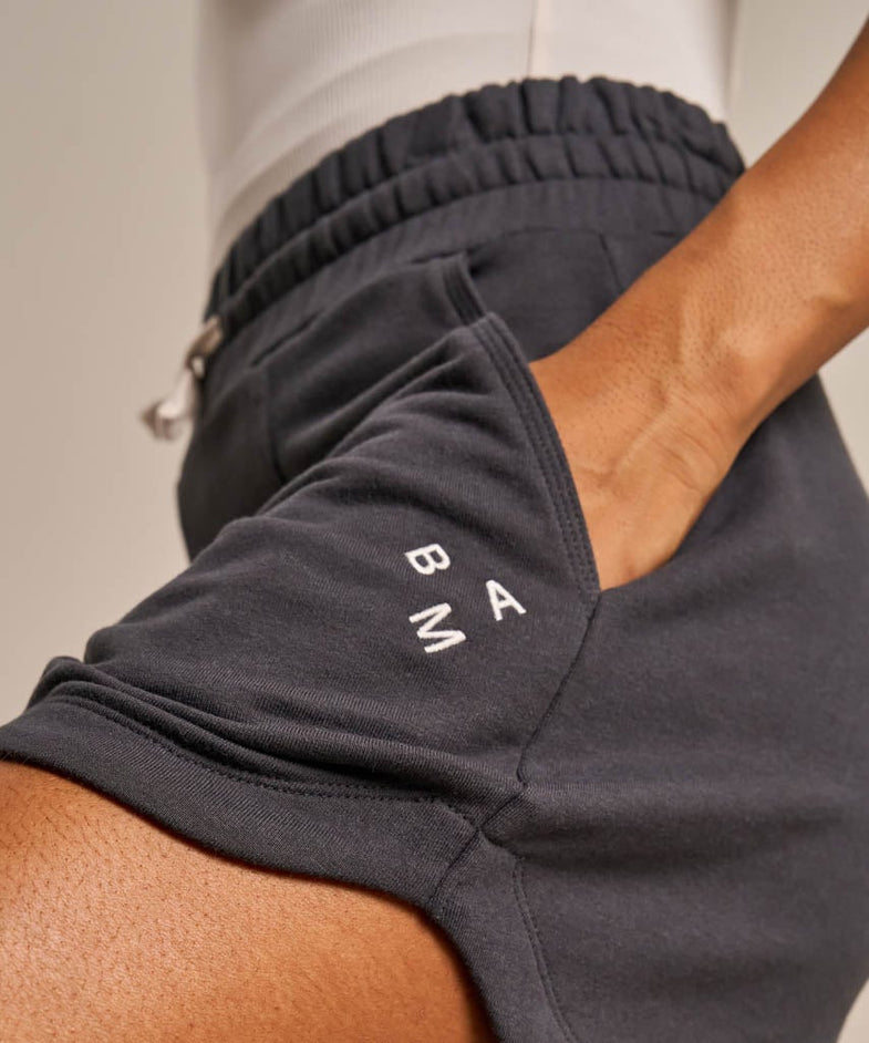 Bam2550 After Class Sweat Shorts Washed Black Bam Clothing 6