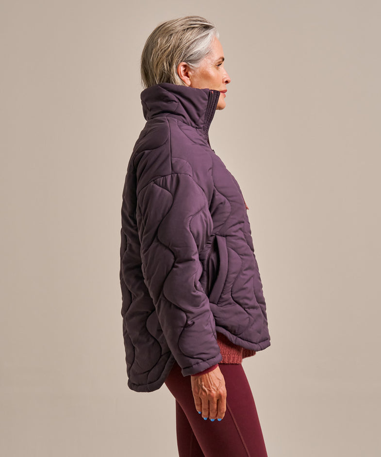 Bam2577 Packable Cloud Jacket Damson Clothing 3