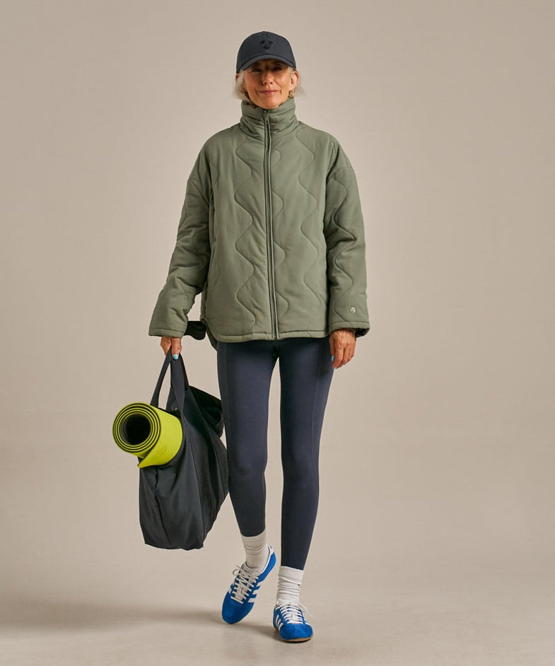 Bam2577 Packable Cloud Jacket New Khaki Bam Clothing 1