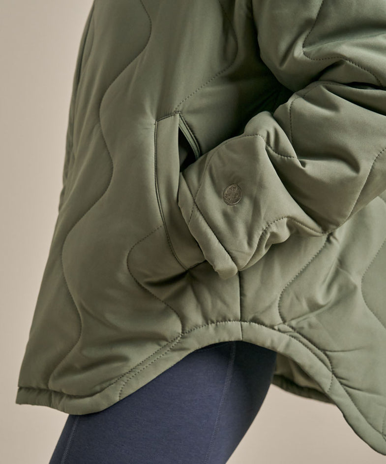 Bam2577 Packable Cloud Jacket New Khaki Bam Clothing 5
