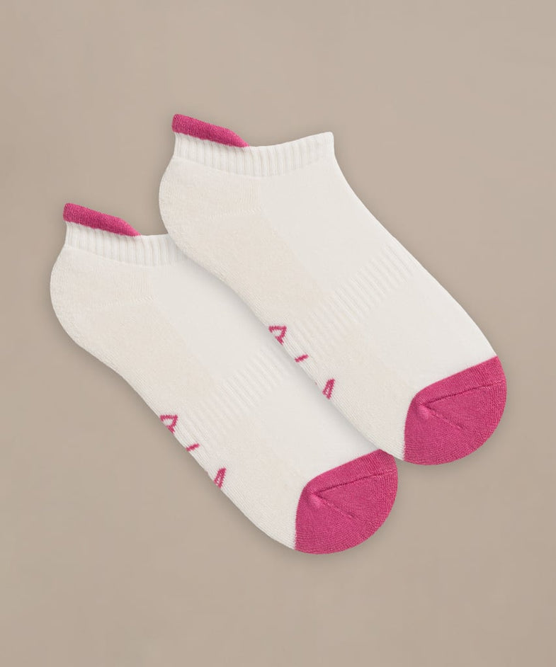 Bam2594 Trainer Socks Damson Clothing 3