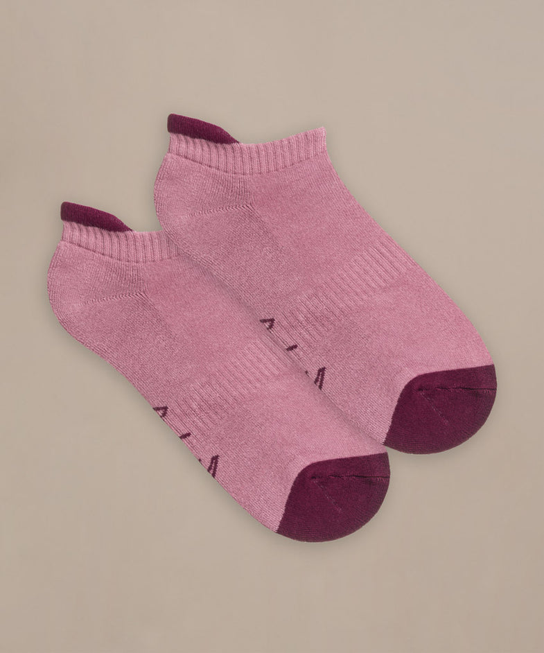 Bam2594 Trainer Socks Damson Clothing 4