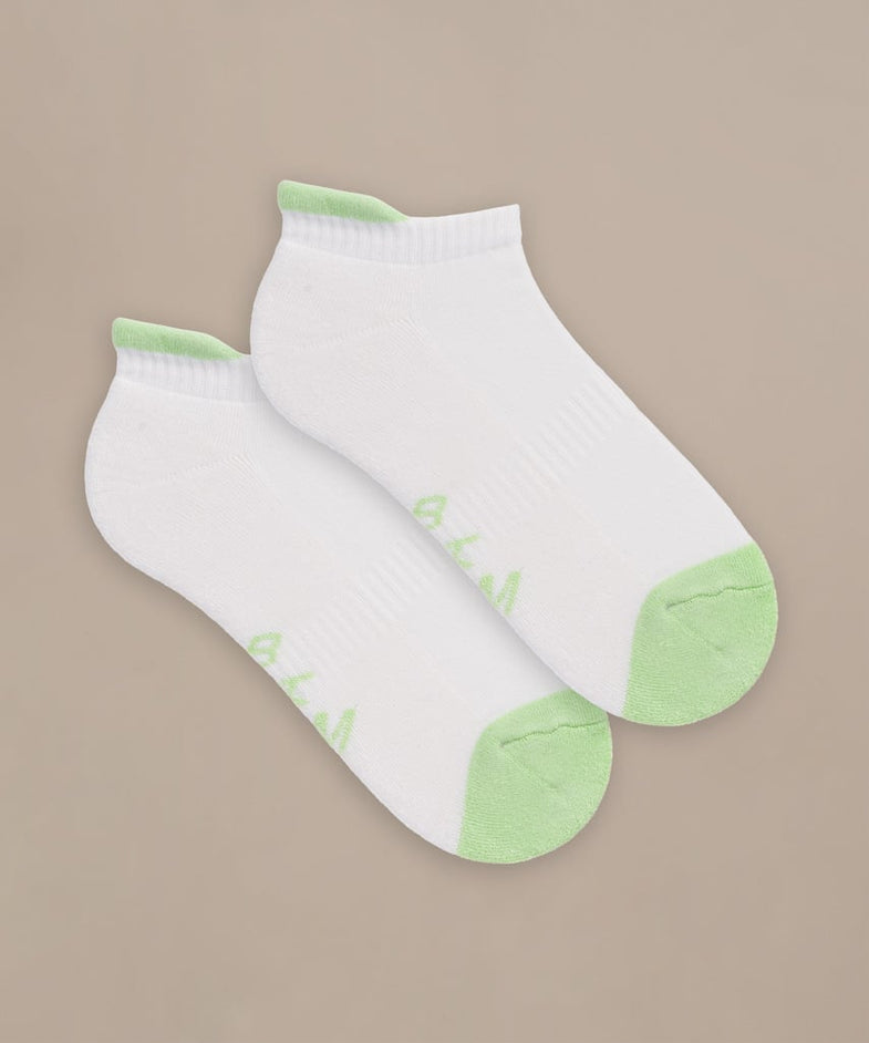 Bam2594 Trainer Socks Yellow Lime Bam Clothing 4