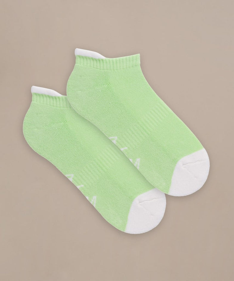 Bam2594 Trainer Socks Yellow Lime Bam Clothing 5