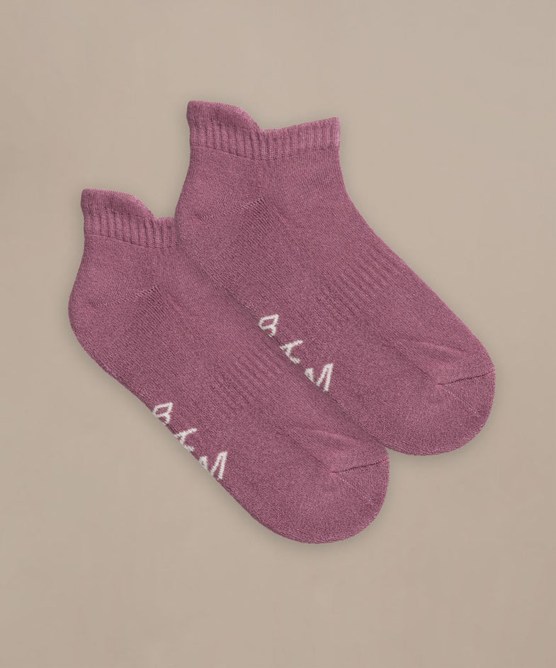 Bam2594 Womens Colour Trainer Socks Damson Bam Clothing 3