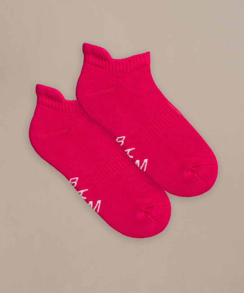 Bam2594 Womens Colour Trainer Socks Damson Bam Clothing 4