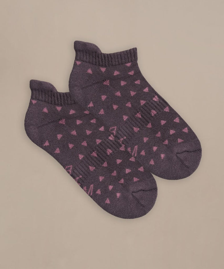 Bam2597 Womens Colour Trainer Socks Mauve Bam Clothing 3