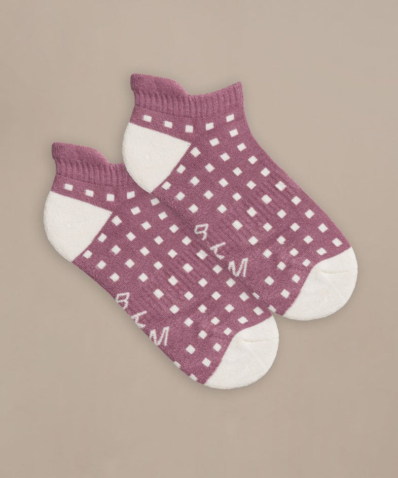 Bam2597 Womens Colour Trainer Socks Mauve Bam Clothing 4