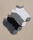 Bam2599 Trainer Socks 4 Pack Grey Mix Bam Clothing 1