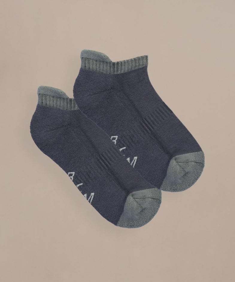 Bam2599 Trainer Socks 4 Pack Grey Mix Bam Clothing 5
