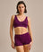 Bam2606 Seamless Midi Short Damson Bam Clothing 1
