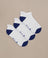 Bam2608 Bamboo Luxe Trainer Socks White Navy Bam Clothing 1