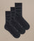 Bam2613 Heavyweight Classic Socks Pack Black Bam Clothing 1