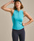 Bam2620 Novea Zip Training Tank Blue Curacao Bam Clothing 1