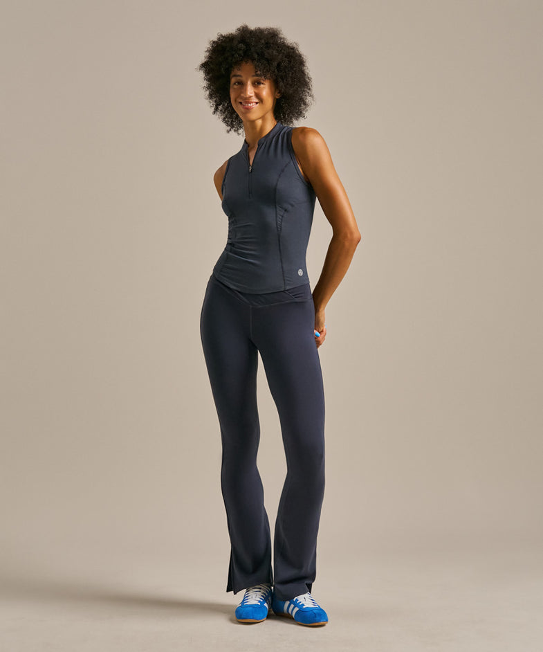 Bam2620 Novea Zip Training Tank Storm Navy Bam Clothing 6