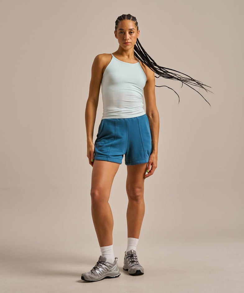 Bam2621 High Neck Vest Top Iced Mint Bam Clothing 1
