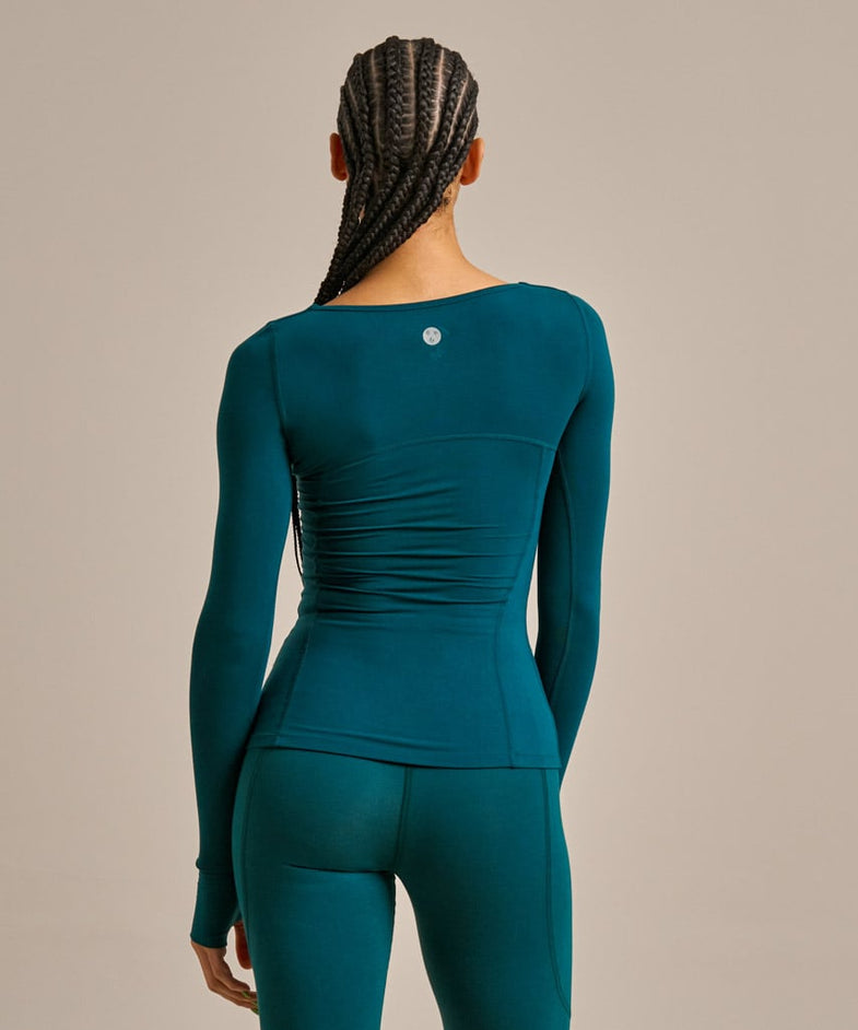 Bam2624 Limitless Training Top Dark Sea Bam Clothing 4