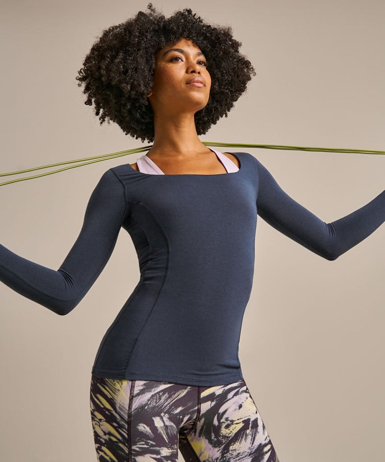 Bam2624 Limitless Training Top Storm Navy Bam Clothing 1