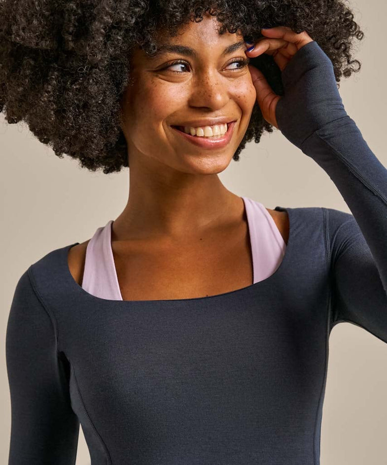 Bam2624 Limitless Training Top Storm Navy Bam Clothing 6
