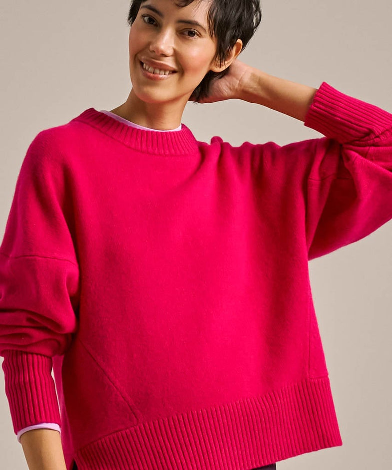 Bam2629 Chuck On Crew Neck Knit Foxglove Bam Clothing 2