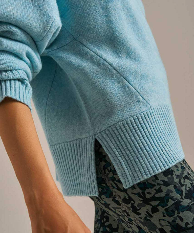 Bam2629 Crew Neck Knit Aqua Haze Bam Clothing 5
