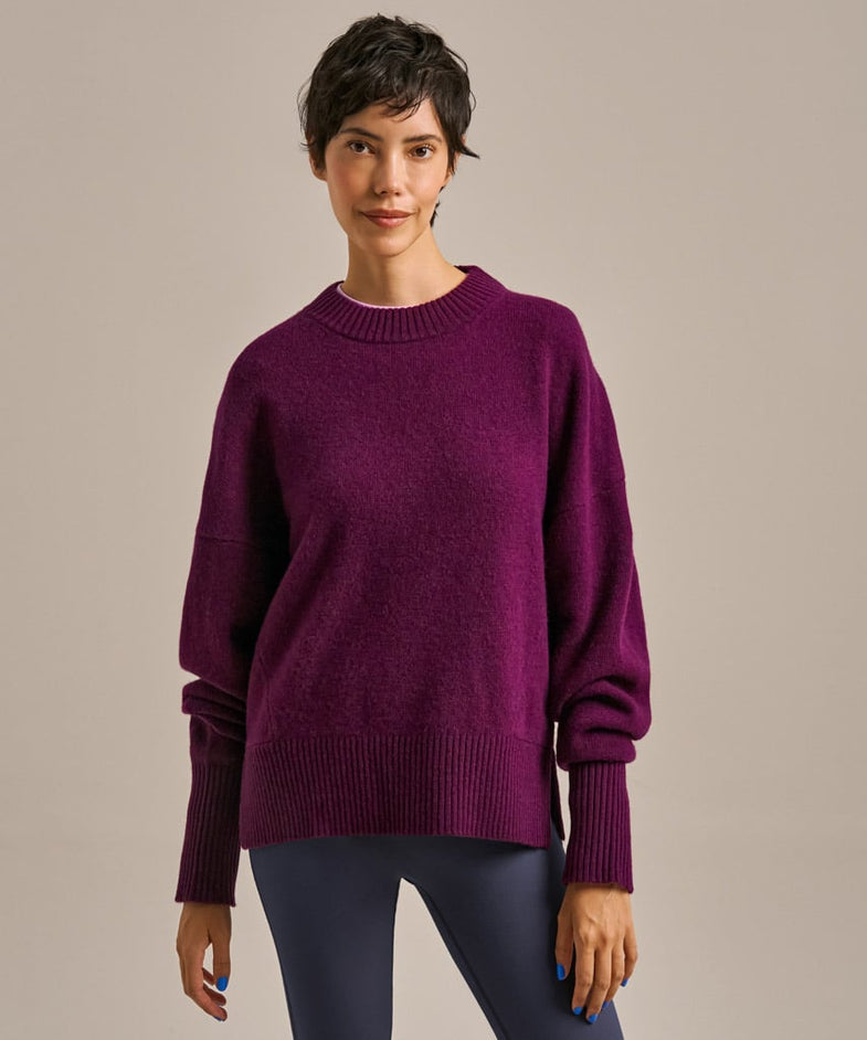 Bam2629 Throw On Knitted Jumper Damson Bam Clothing 2