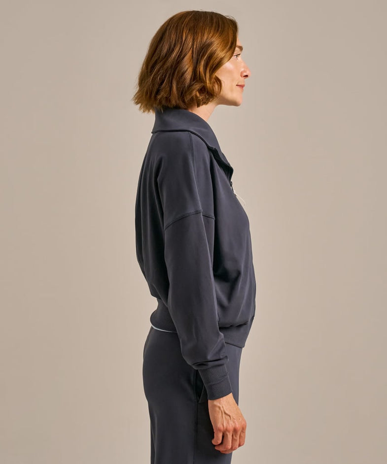 Bam2635 Ultimate Balm Studio Jacket Storm Navy Bam Clothing 3